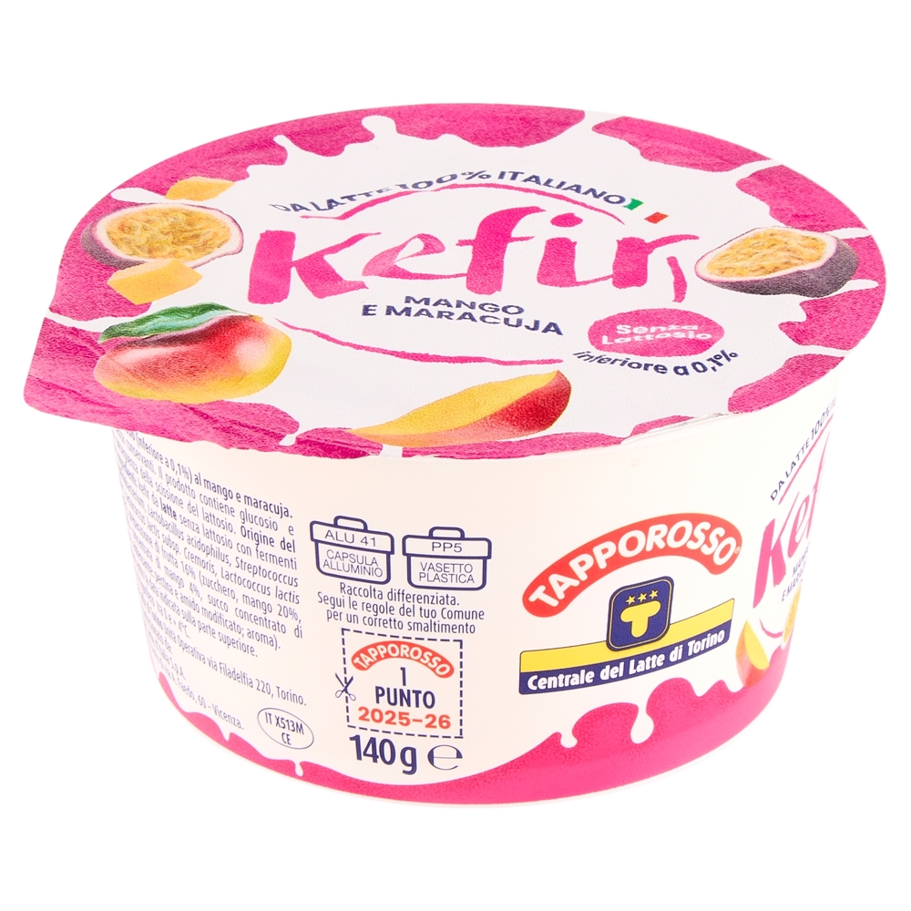 Tapporosso Kefir Mango e Maracuja 140 g
